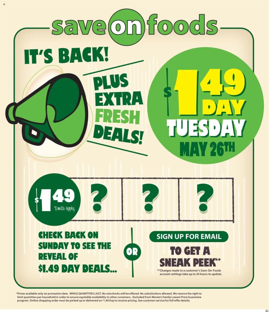 Exciting Specials This Week at Save on foods: 21 May 2026 Deals Await!
