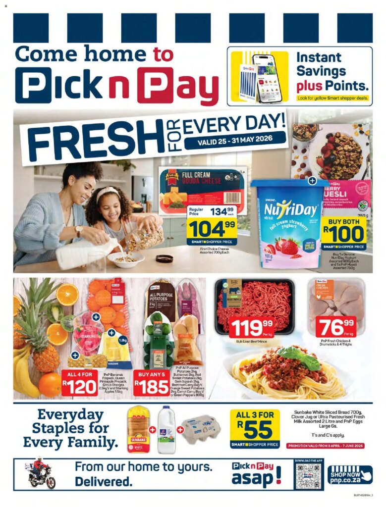 Pick n Pay Inland Provinces – Weekly Specials: 25 May 2026 Savings!