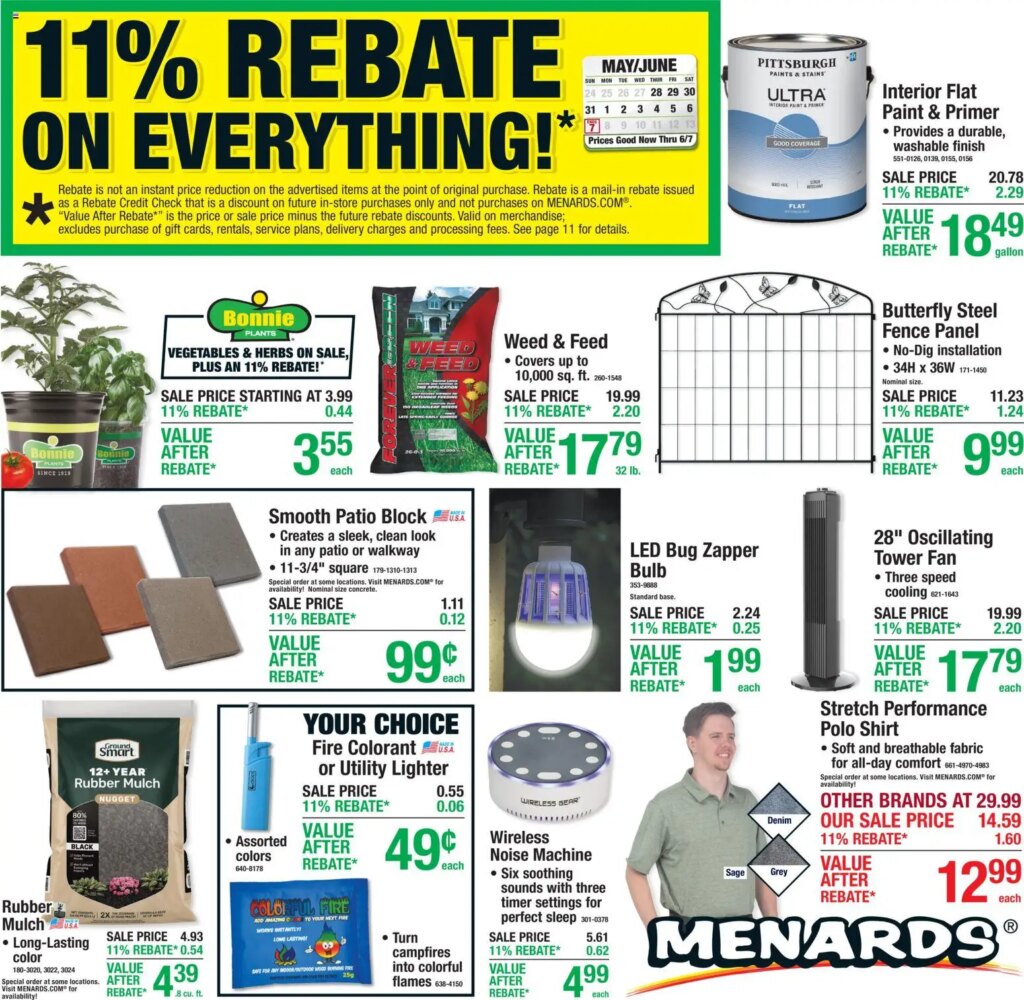 Menards – Unmissable Offers This Week April 29 to May 5 2026