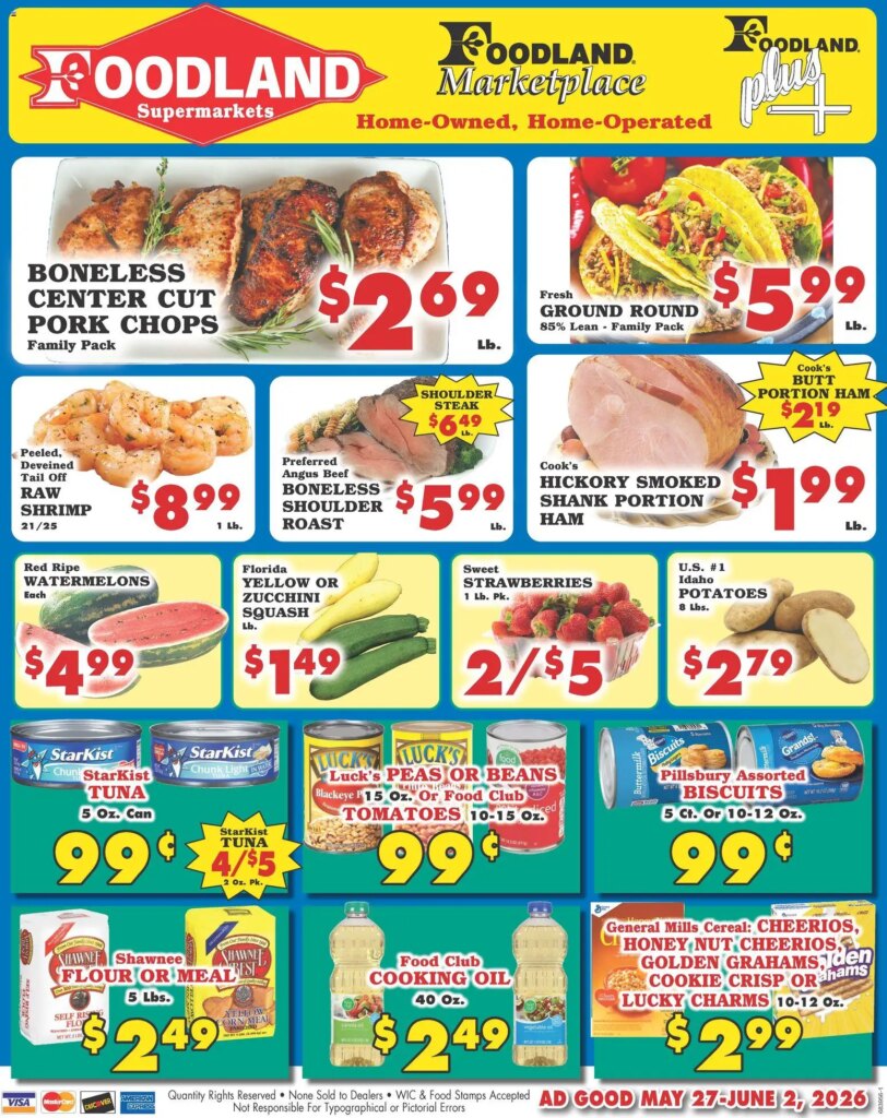 Foodland Weekly Ad This Week: Fresh Savings May 27 to June 2 2026
