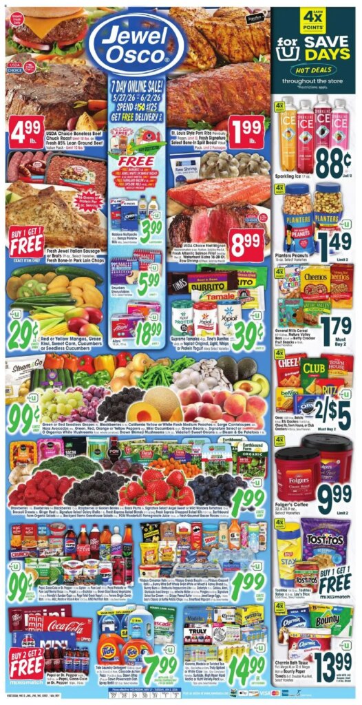 Jewel Osco Weekly Ad This Week: Hot Offers May 27 to June 2 2026