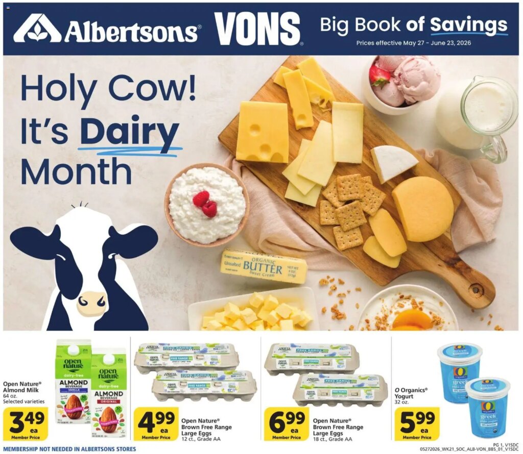 Vons Big Book of Savings This Week: Special Offers May 27 to June 23 2026