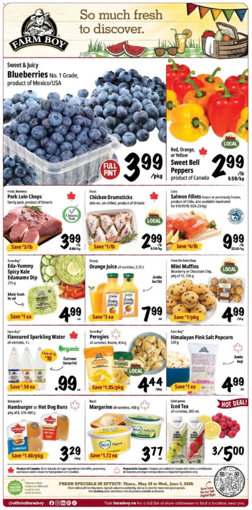 Farm Boy Weekly Flyer: Special This Week – 28 May 2026 Deals Await!