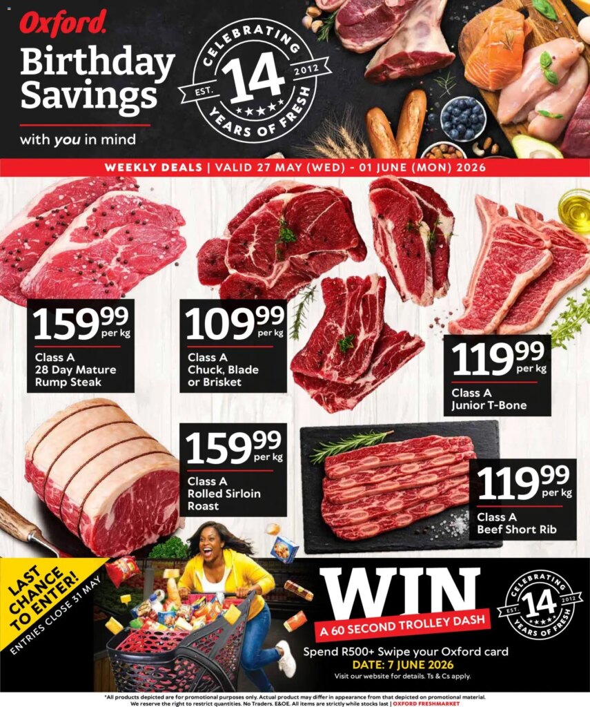 Grab Exciting Offers at Oxford Freshmarket Specials – 27 May 2026!