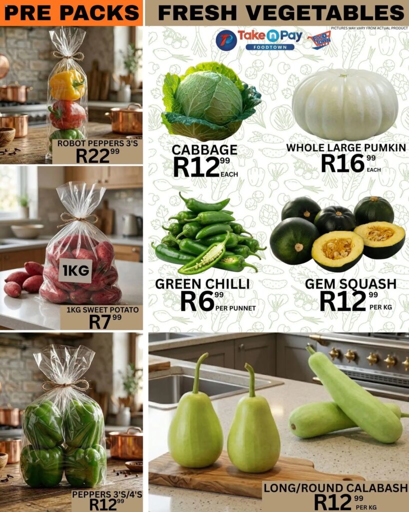 Grab Fresh Savings at Take n Pay Fresh Vegetables – 26 May 2026 Special This Week!