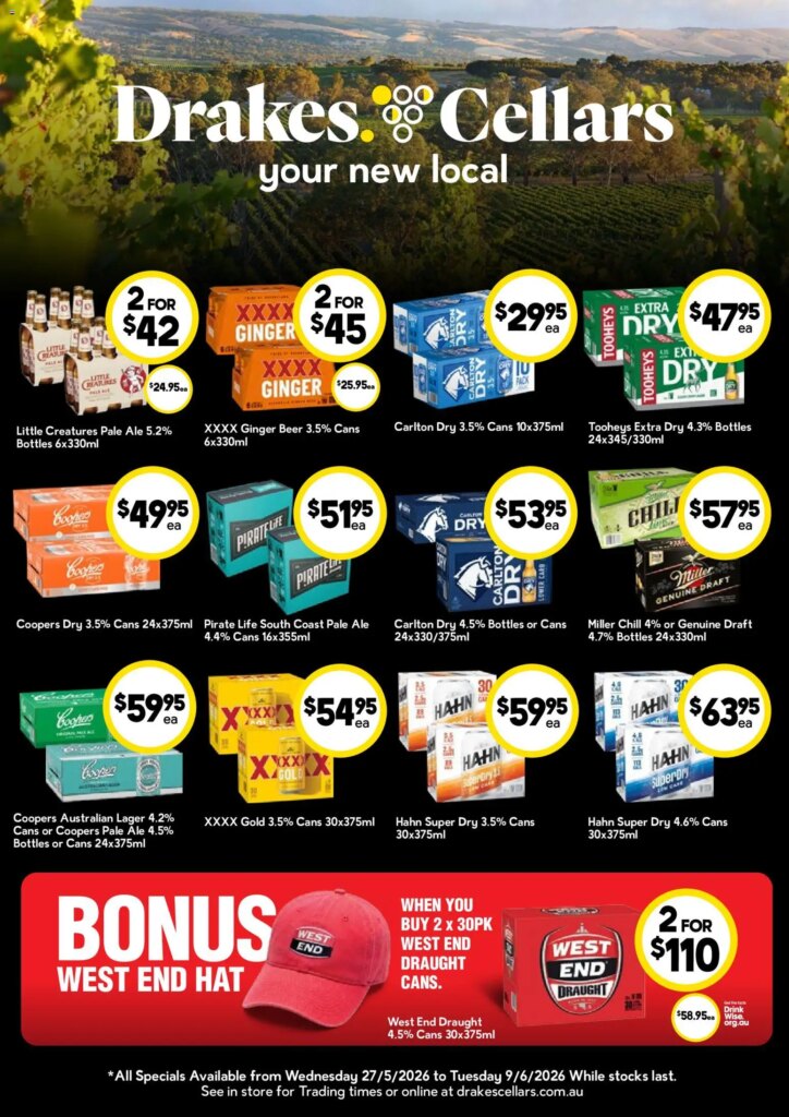 Drakes Catalogue This Week: Weekly Specials and Amazing Savings May 27 2026