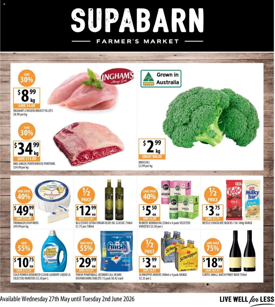 Supabarn Catalogue This Week: Major Savings on Specials May 27 2026