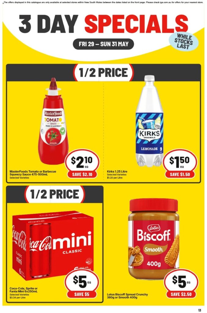IGA Catalogue This Week: 3 Day Specials from May 29 2026! Great Deals Await! 9 IGA Catalogue This Week: 3 Day Specials from May 29 2026! Great Deals Await!