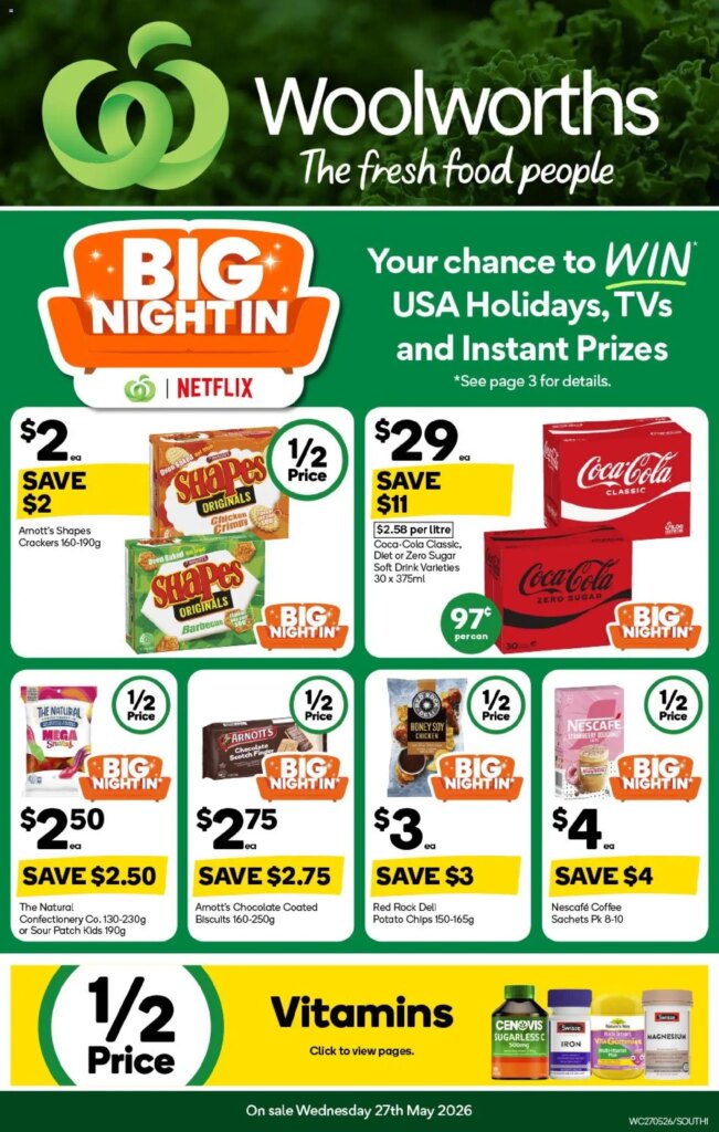 Woolworths Catalogue This Week: May 27 2026 Specials & Savings in NSW South