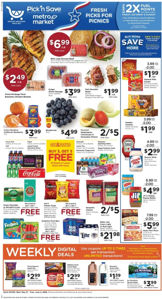Pick ‘n Save Weekly Ad This Week: Amazing Deals May 27 to June 2 2026! 4 Pick ‘n Save Weekly Ad This Week: Amazing Deals May 27 to June 2 2026!