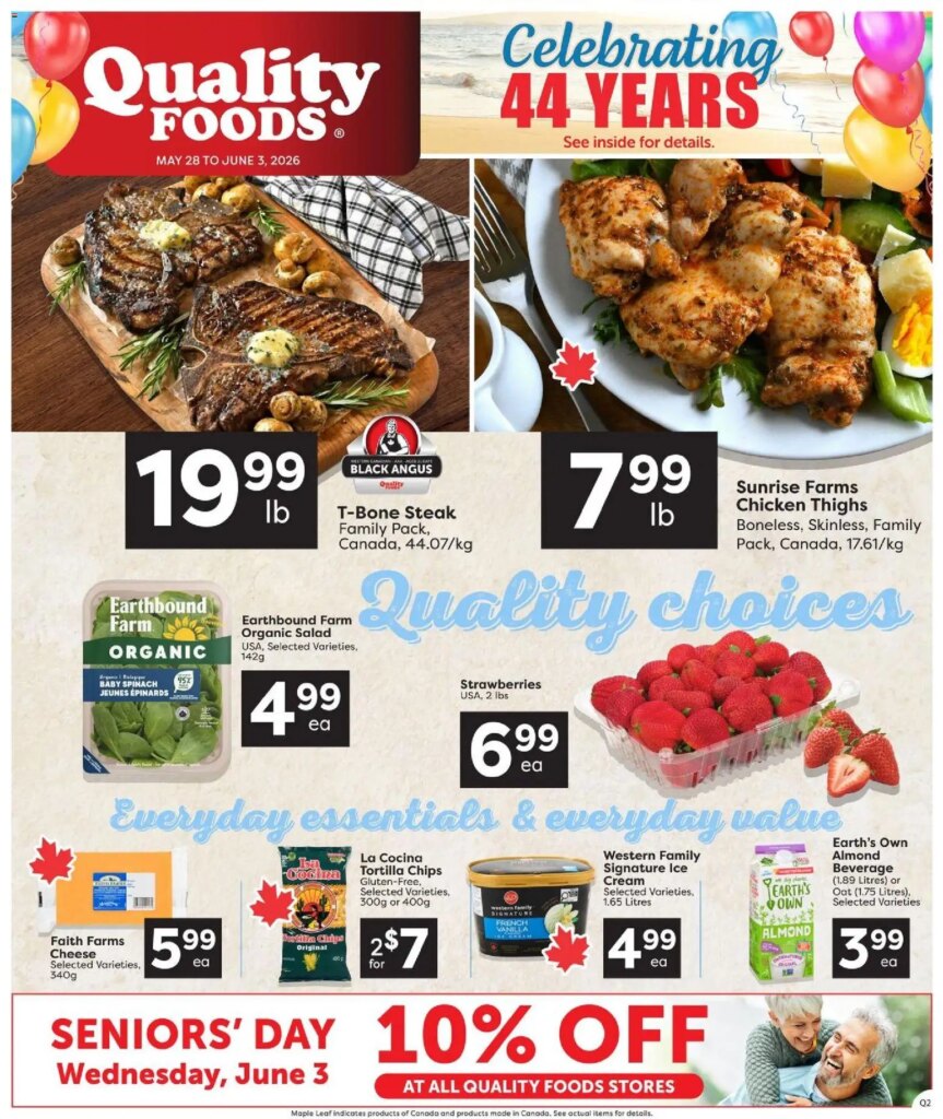 Quality Foods Weekly Specials and Deals: 28 May 2026 Savings!