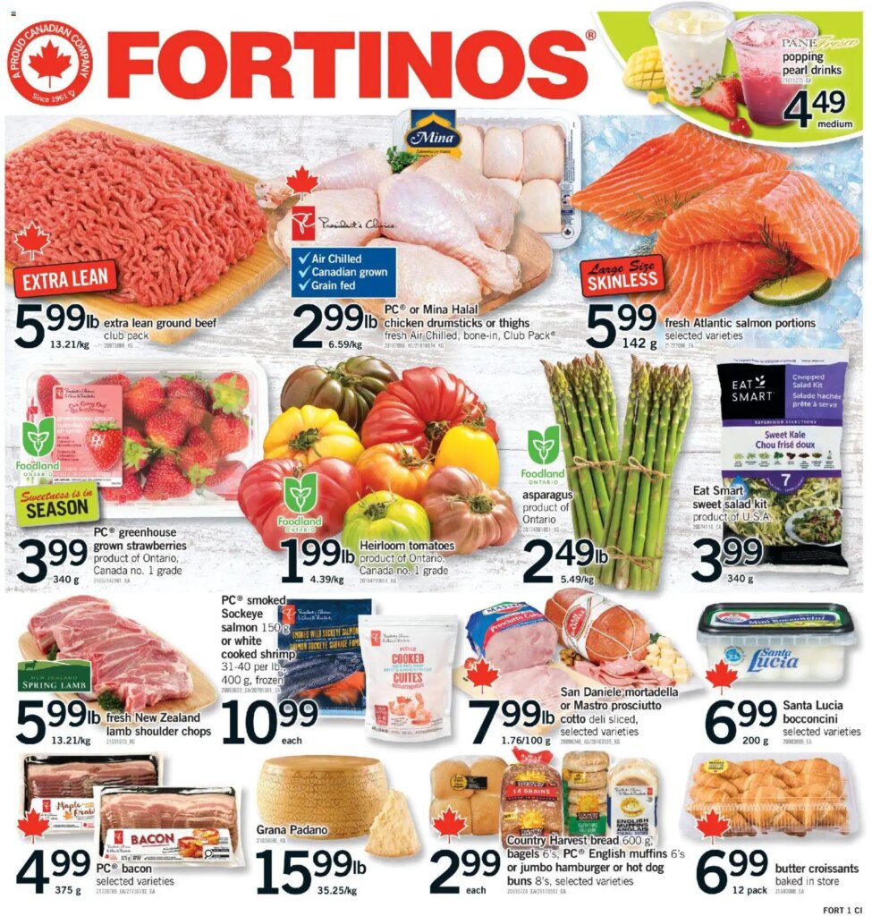 Fortinos Weekly Flyer – Stoney Creek: Specials This Week from 28 May 2026