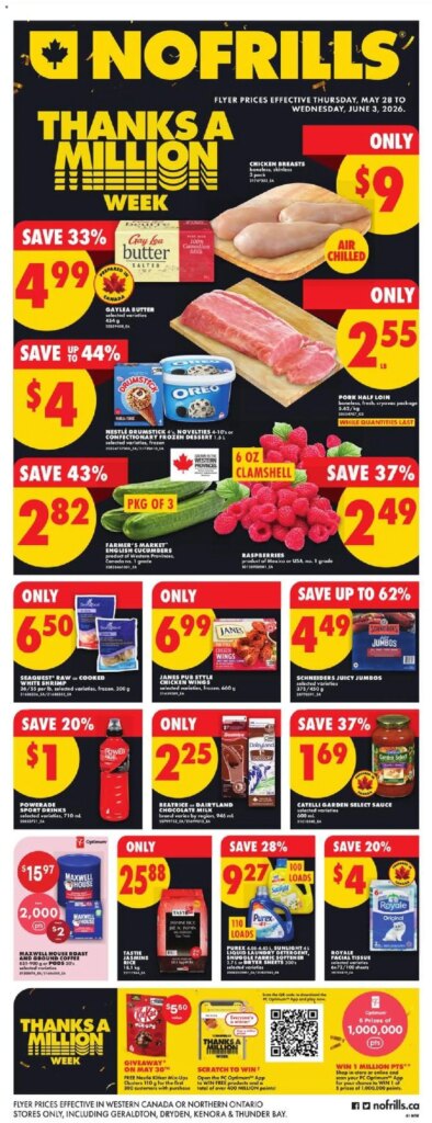 No Frills weekly flyer – AB: Exciting Specials This Week from 28 May 2026!