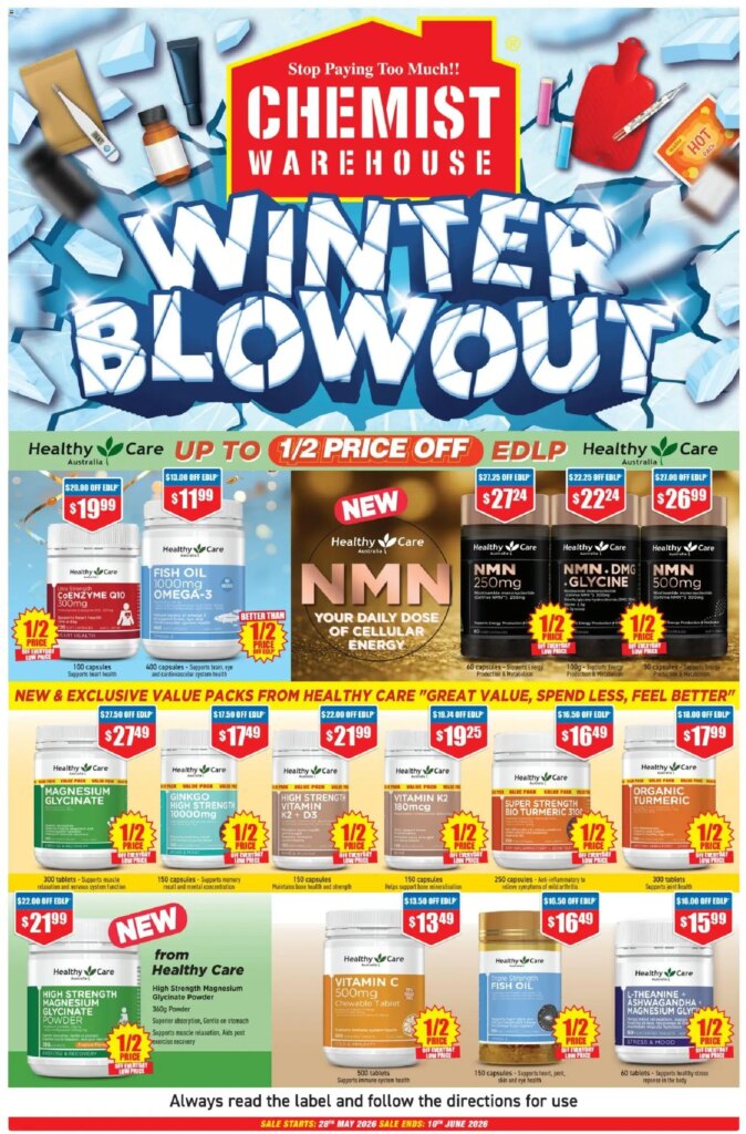 Chemist Warehouse Catalogue This Week: May 28 2026 Deals and Specials!