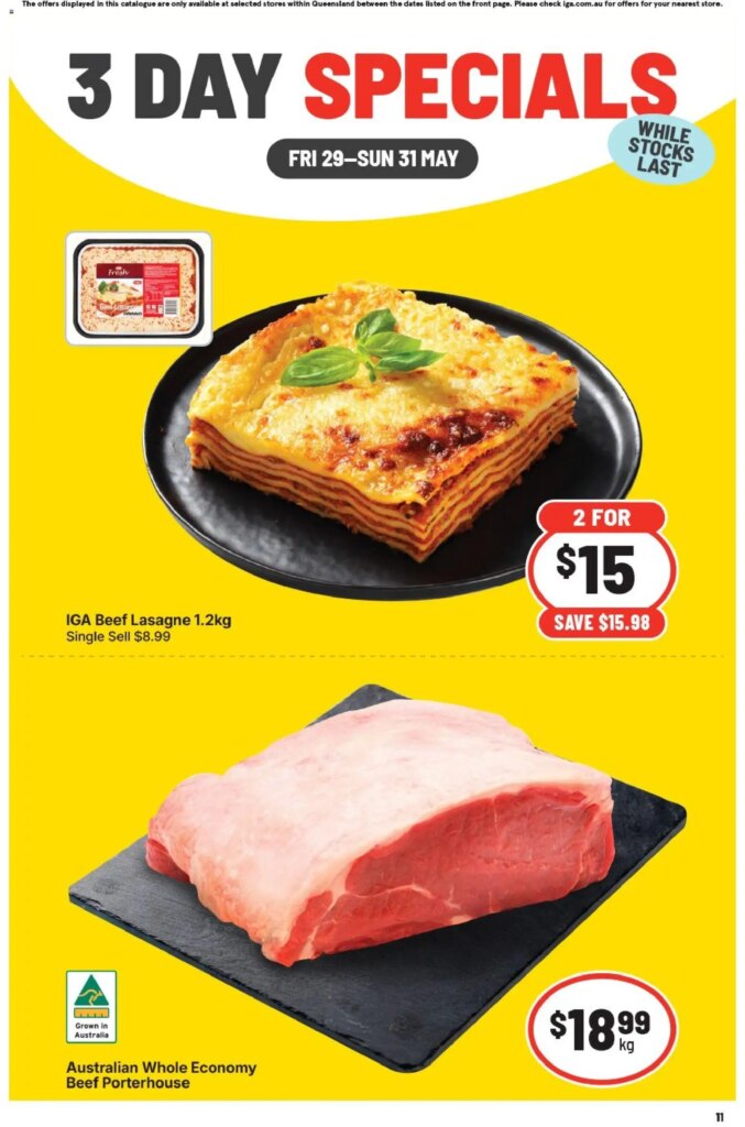 IGA Catalogue This Week: Must-See Deals from May 29 2026 in QLD! 8 IGA Catalogue This Week: Must-See Deals from May 29 2026 in QLD!