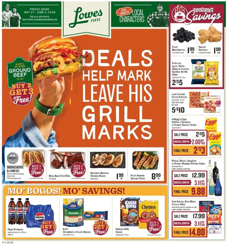 Lowes Foods Weekly Ad This Week: Amazing Deals May 27 to June 2 2026 3 Lowes Foods Weekly Ad This Week: Amazing Deals May 27 to June 2 2026