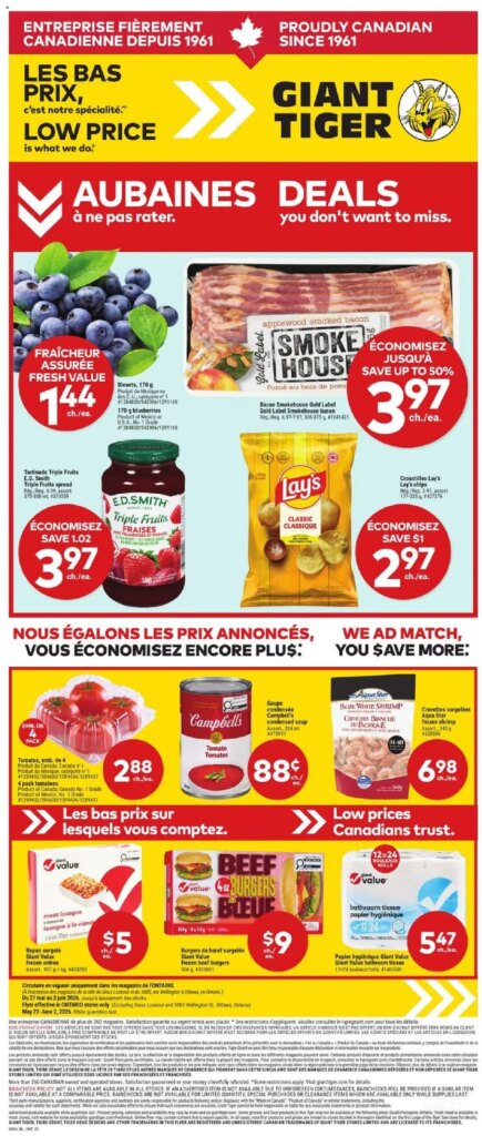 Amazing Deals Await at Giant Tiger Circulaire – Special This Week, 27 May 2026!