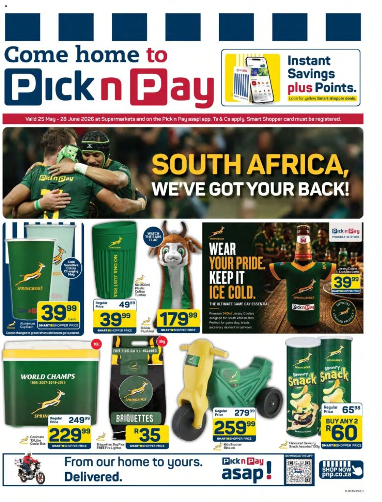 Grab the Best Pick n Pay – Rugby Specials from 25 May 2026 This Week!
