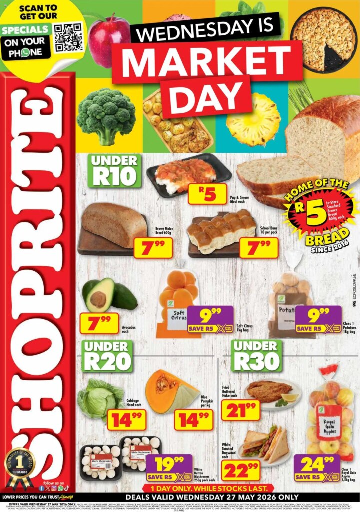 Shoprite – Eastern Cape Market Day Deals – Special This Week: 27 May 2026