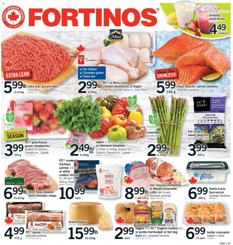 Fortinos weekly flyer – Etobicoke: Specials from 28 May 2026!