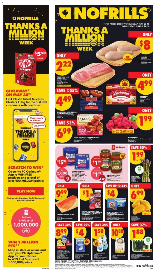 No Frills Weekly Flyer: Spcial This Week from 28 May 2026!