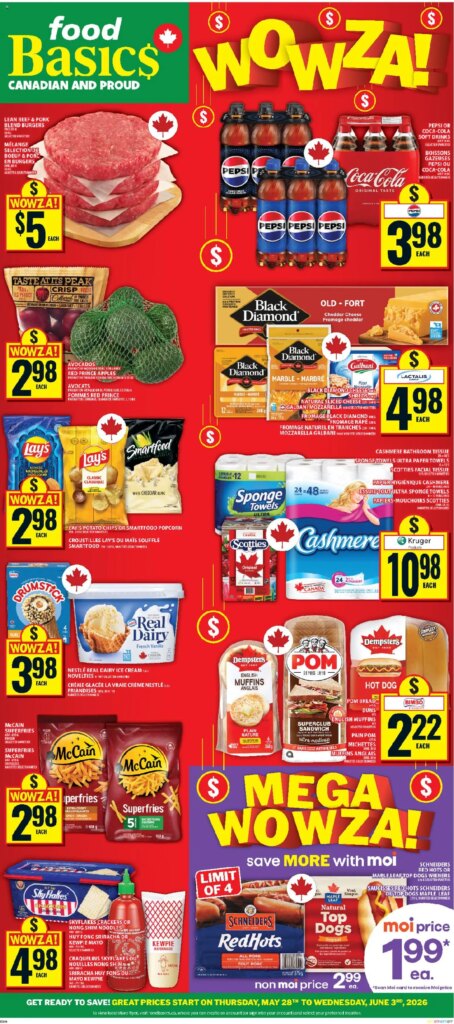 Great Savings on Food Basics Weekly Flyer – Kanata – 28 May 2026 Specials This Week!
