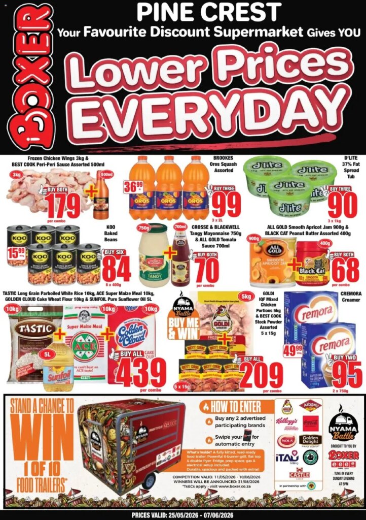 Boxer KwaZulu-Natal – Pine Crest Specials This Week: 25 May 2026 Offers!