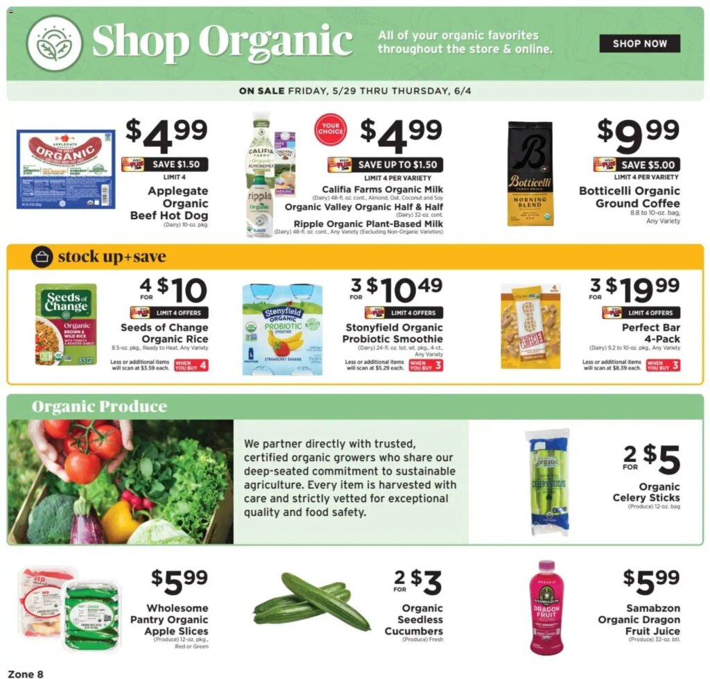 ShopRite Organic Sale This Week: May 29 to June 4 2026