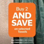 Hot Savings on Sheet Street Towel Sale from 22 May 2026 – Special This Week!
