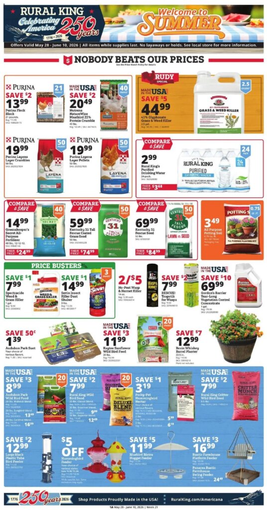 Rural King Weekly Ad This Week: Amazing Deals May 28 to June 10 2026