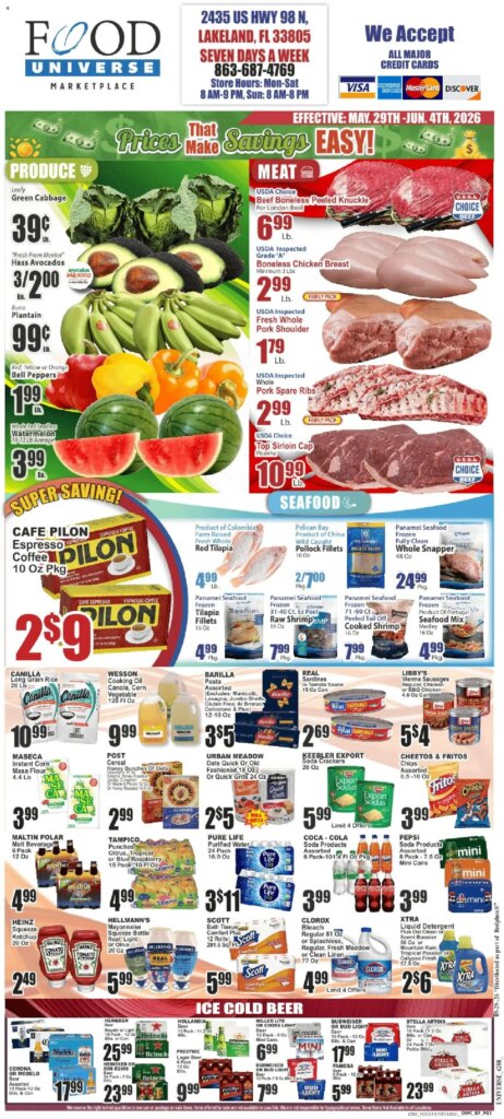 Food Universe Weekly Ad This Week: Unbeatable Deals May 29 to June 4 2026