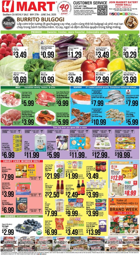 Hmart VIETNAMESE Offers This Week May 27 to June 2 2026 – Don’t Miss Out!