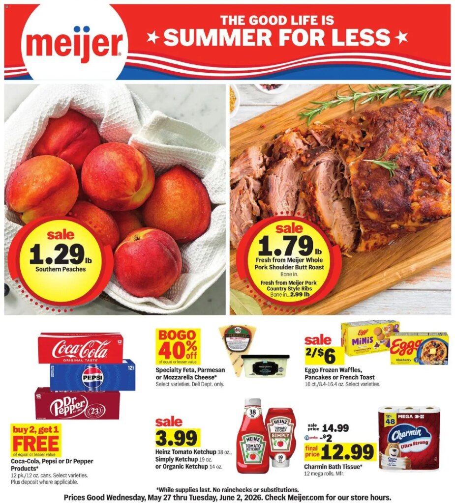 Meijer Weekly Ad This Week: Hot Deals from May 27 to June 2 2026