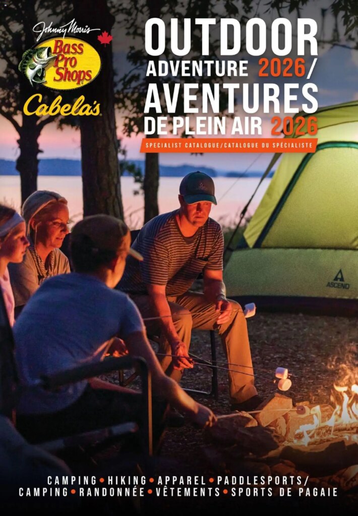 Cabelas flyer – Outdoor Adventure 2026: Spcial This Week from 4 May 2026
