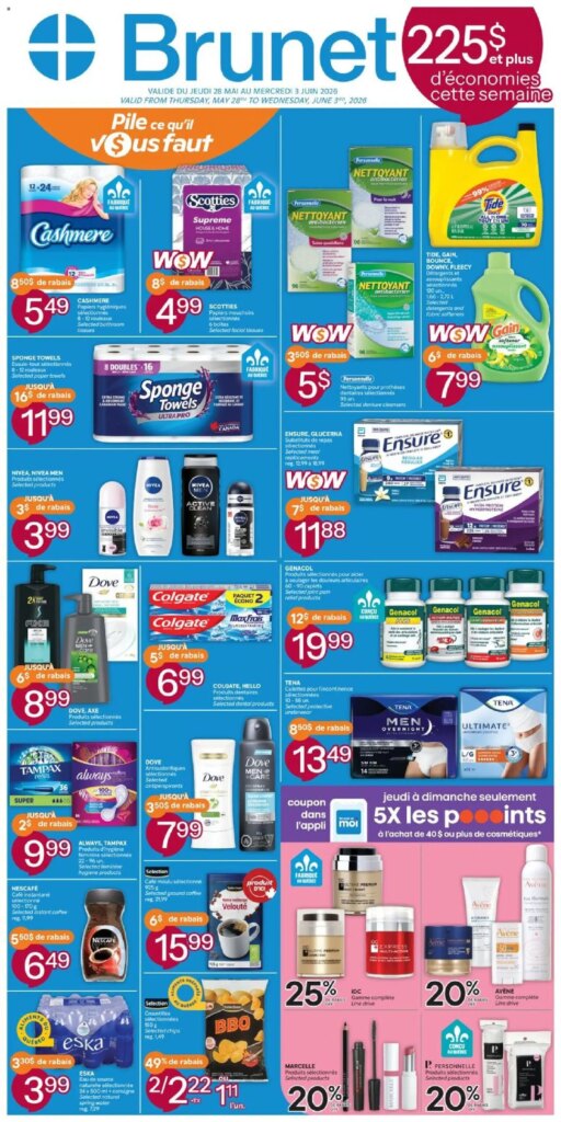 Brunet Weekly Flyer: Spcial This Week from 28 May 2026 – Exciting Deals!