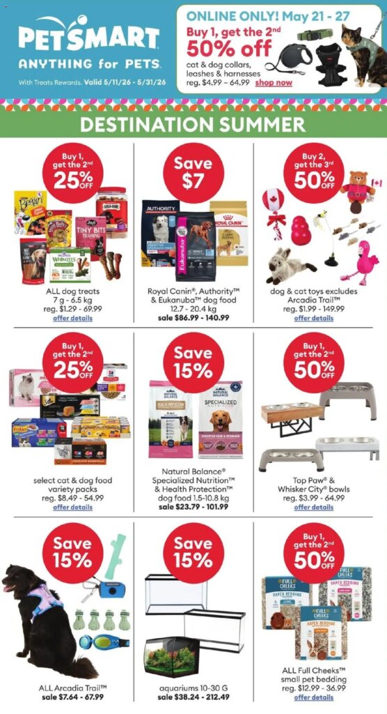 Petsmart – Summer Flyer: Special This Week from 11 May 2026!