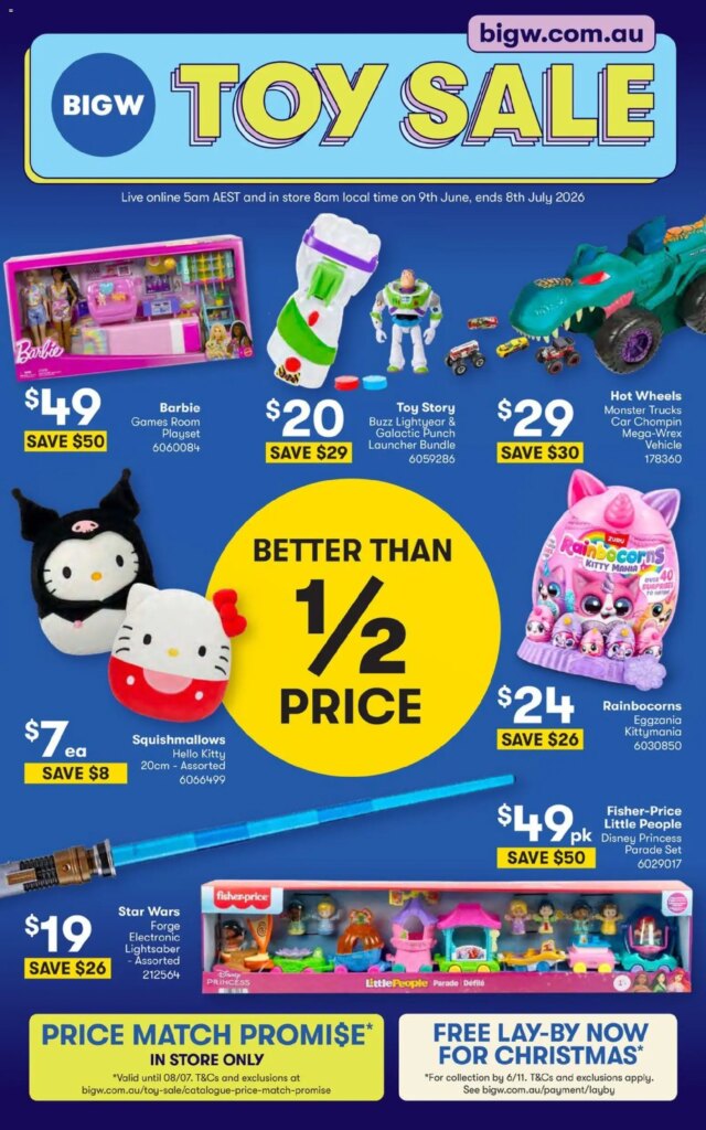 Big W Catalogue This Week: Incredible Toy Sale June 9 2026