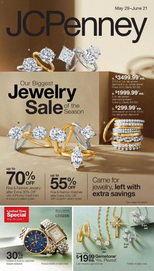 JCPenney Jewelry Sale: Unmissable Offers May 29 to June 21 2026 This Week 5 JCPenney Jewelry Sale: Unmissable Offers May 29 to June 21 2026 This Week