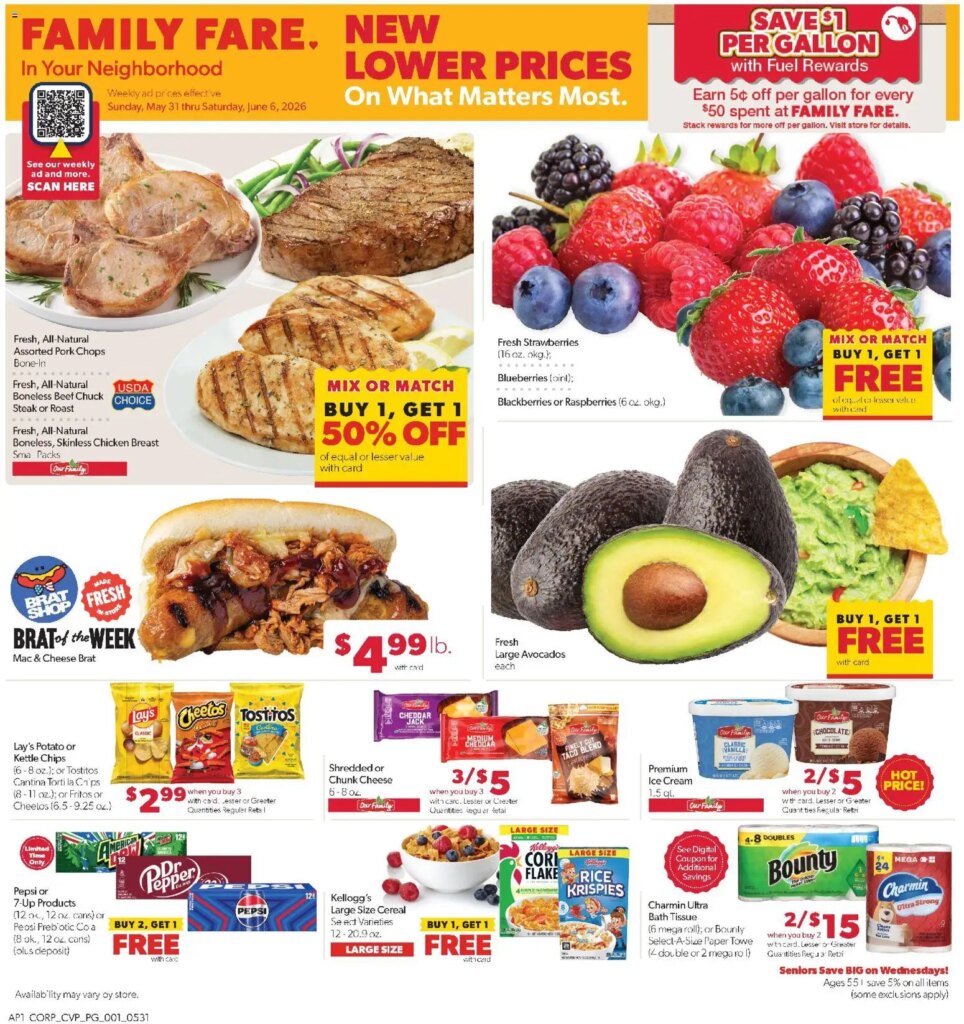 Family Fare Weekly Ad This Week: Amazing Deals from May 31 to June 6 2026
