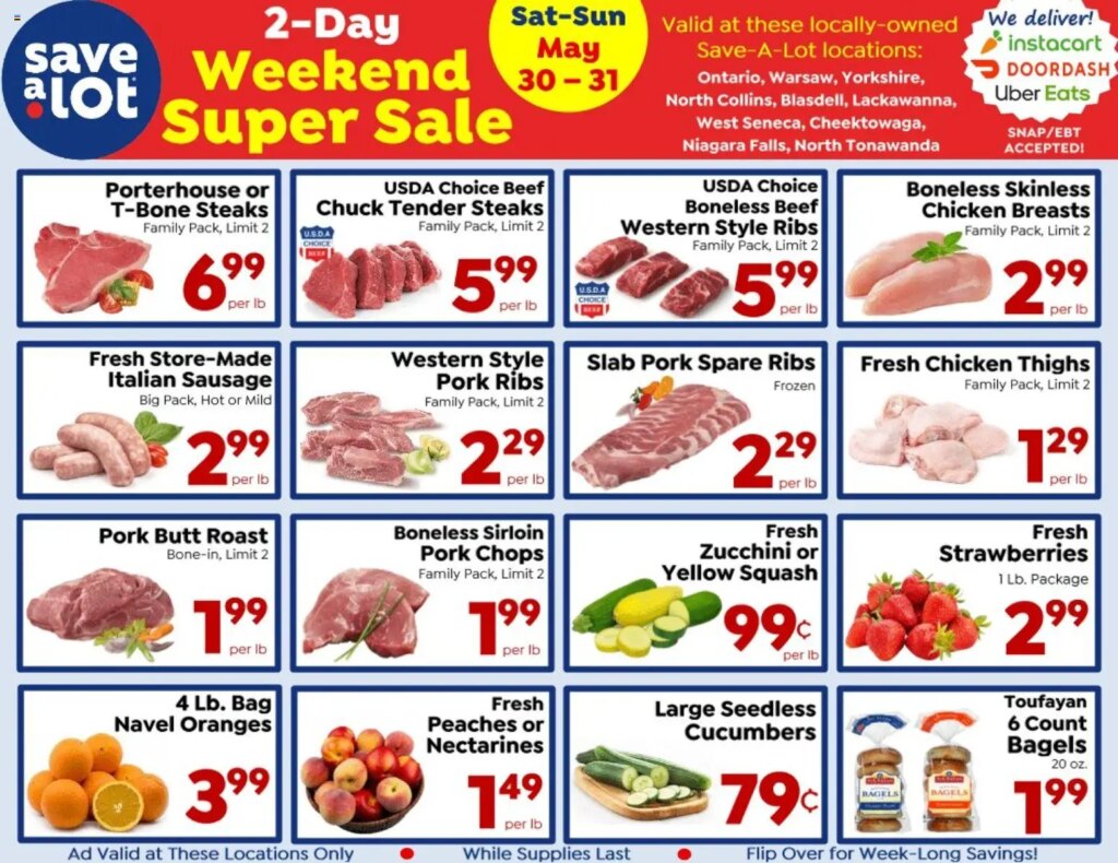 Save a Lot – Special Promotion May 30 to May 31 2026 This Week!