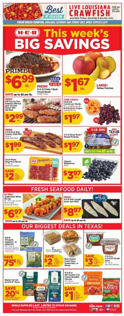 H-E-B Weekly Ads: Hot Deals from October 10 to October 16 2023