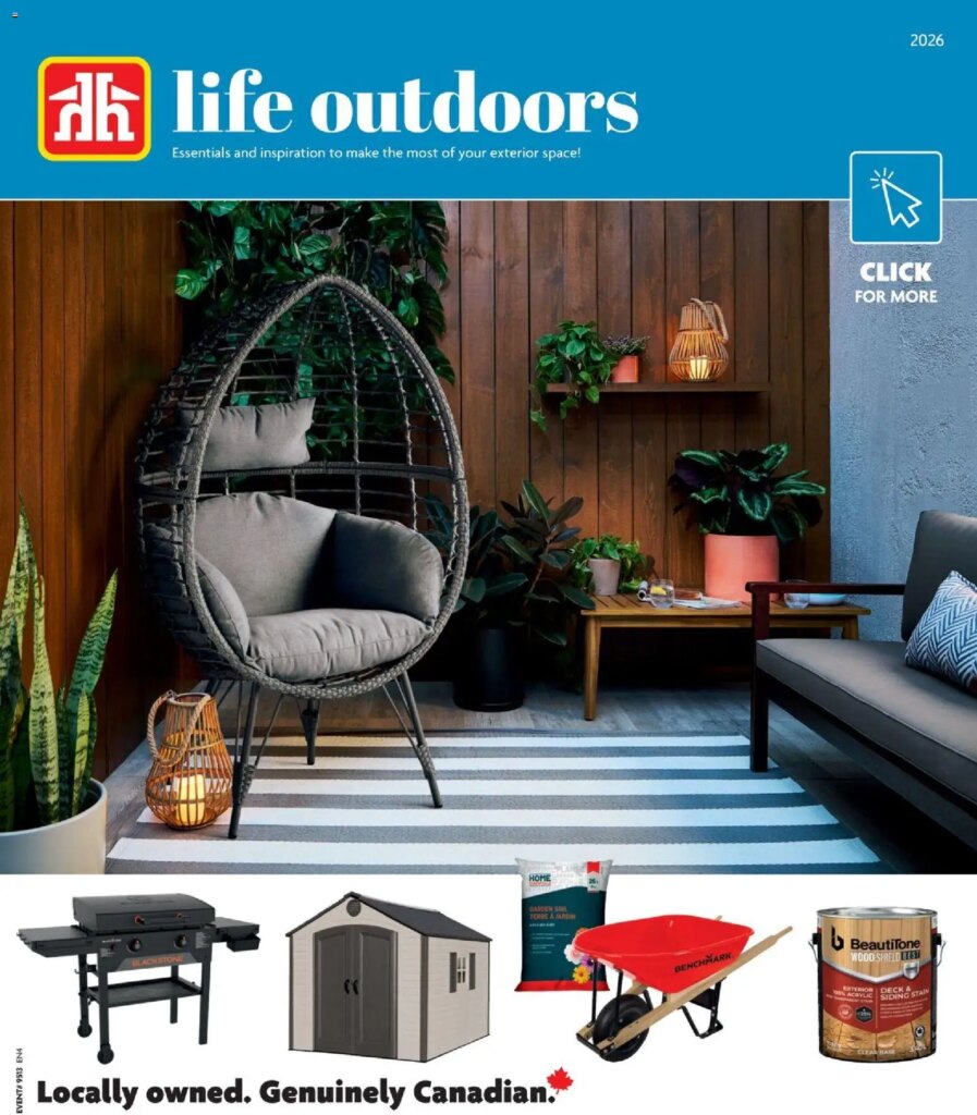Home Hardware flyer – Life outdoors: Spcial This Week from 26 March 2026!