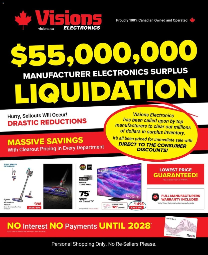 Visions weekly flyer / circulaire: Specials This Week from 29 May 2026!