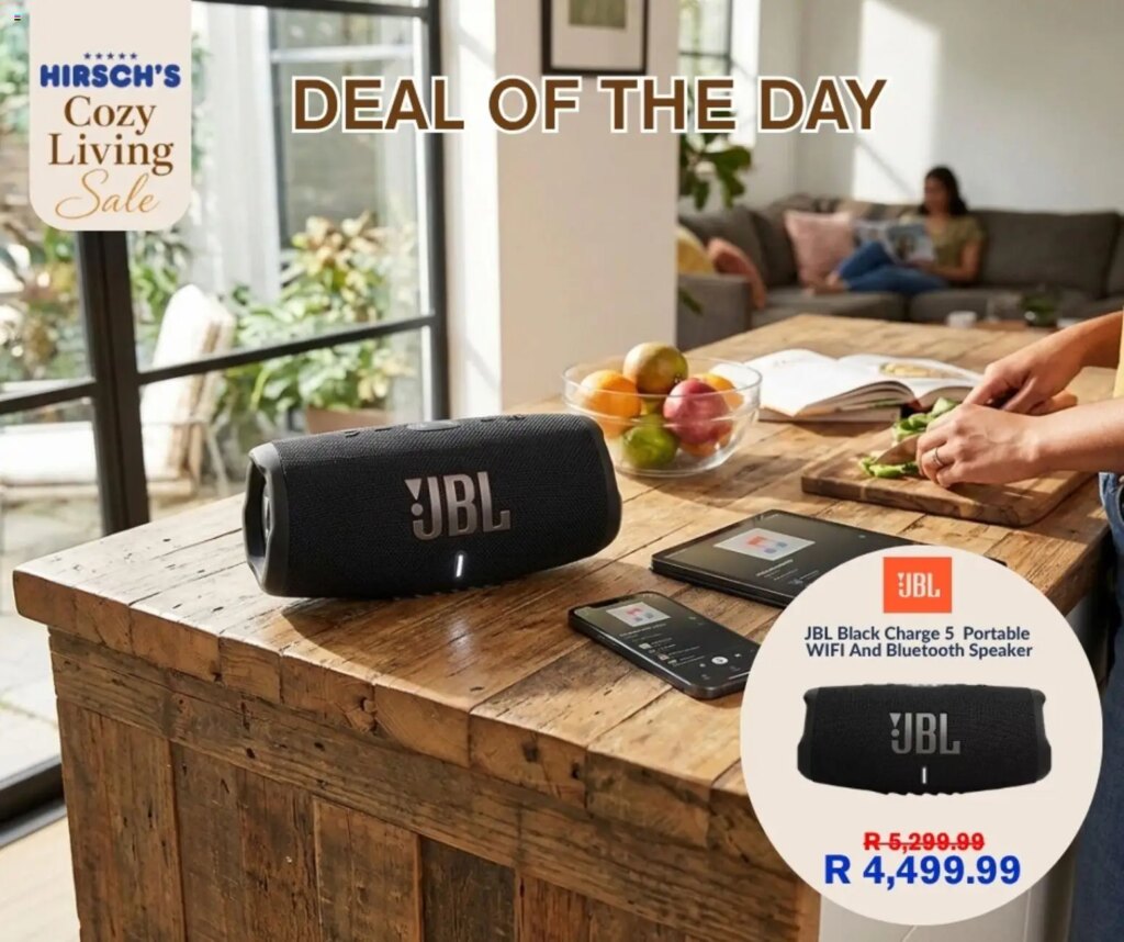 Hirsch’s Deal of the day: Unmissable Specials on 31 May 2026!