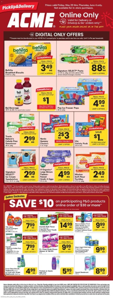 Acme Specialty Publication Flyer: Amazing Deals May 29 to June 4 2026