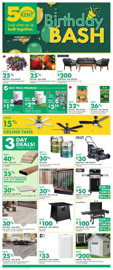 Kent weekly flyer – NL Specials This Week from 28 May 2026: Unbeatable Deals!