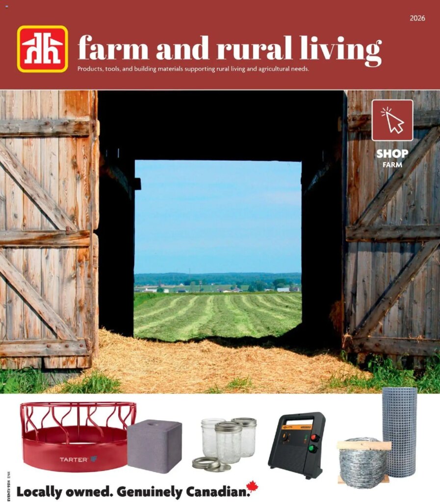 Home Hardware flyer – Farm and rural living: Special This Week from 2 April 2026