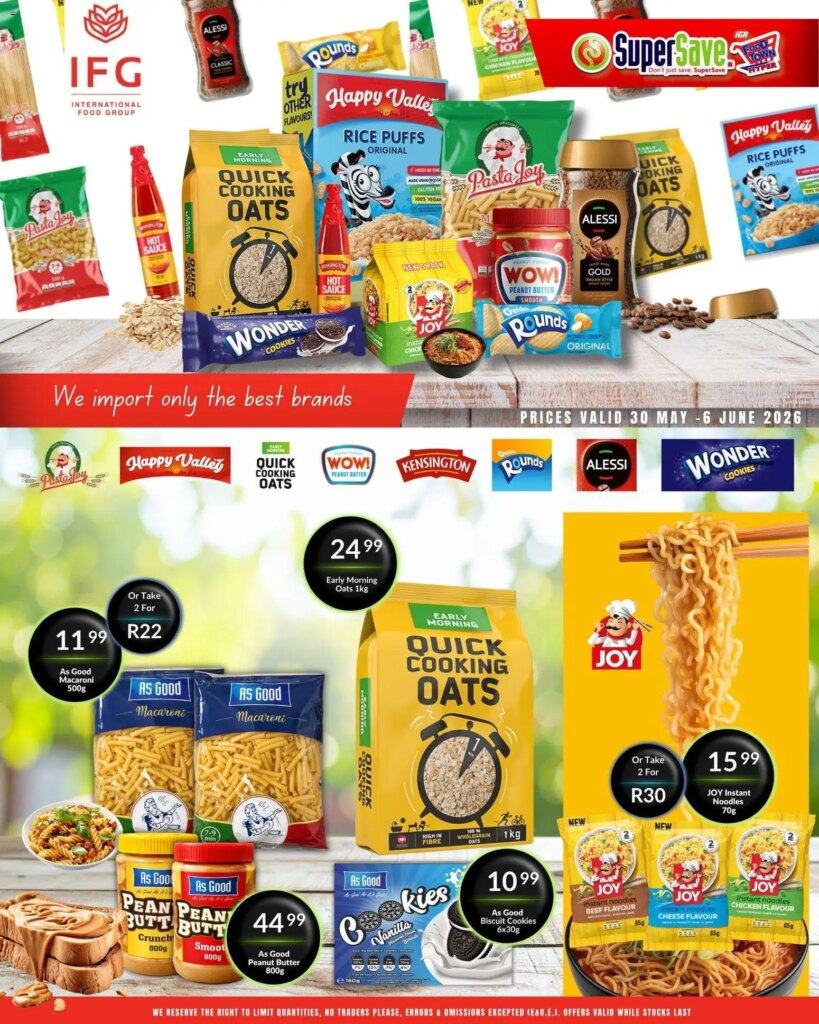 Grab Amazing Deals at Super Save Pantry Favourites from 30 May 2026!