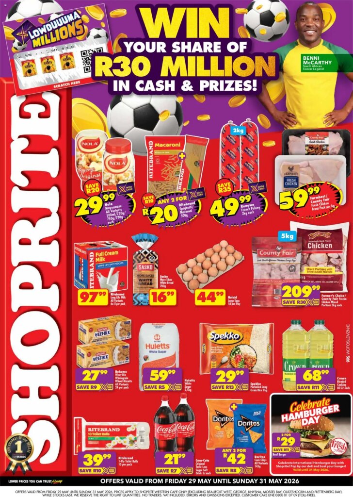 Shoprite – Western Cape – Low Price Lowduuuma Special This Week 29 May 2026