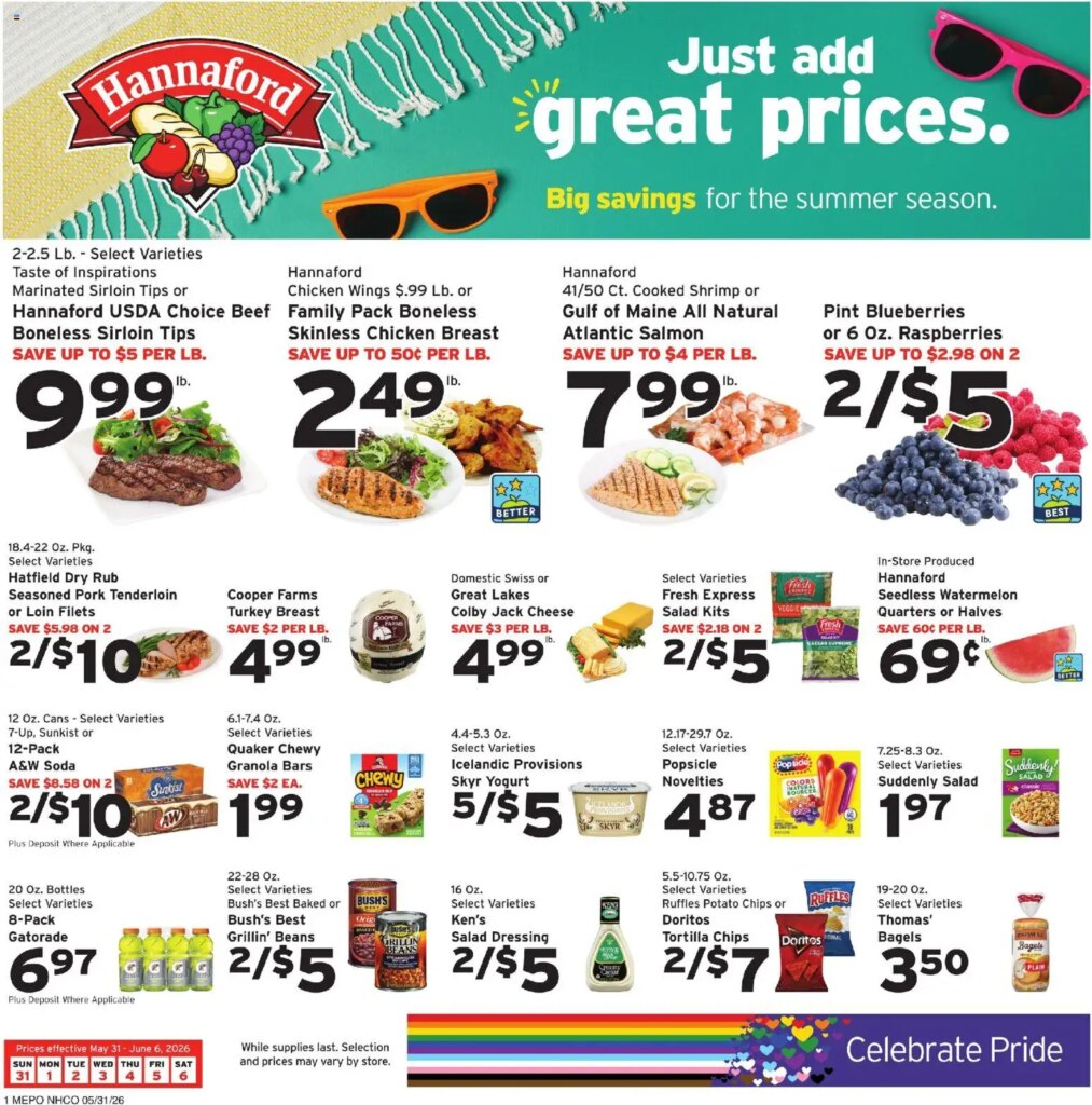 Hannaford Weekly Ad This Week May 31 to June 6 2026 – Amazing Deals! 10 Hannaford Weekly Ad This Week May 31 to June 6 2026 – Amazing Deals!